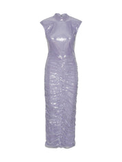 SEQUIN MIDI DRESS