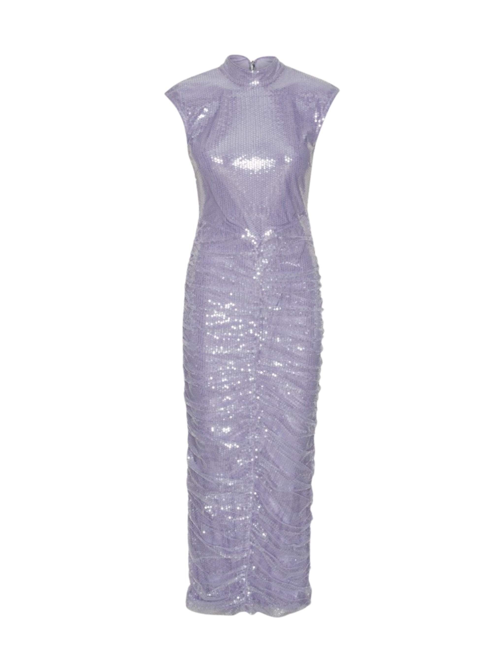 SEQUIN MIDI DRESS