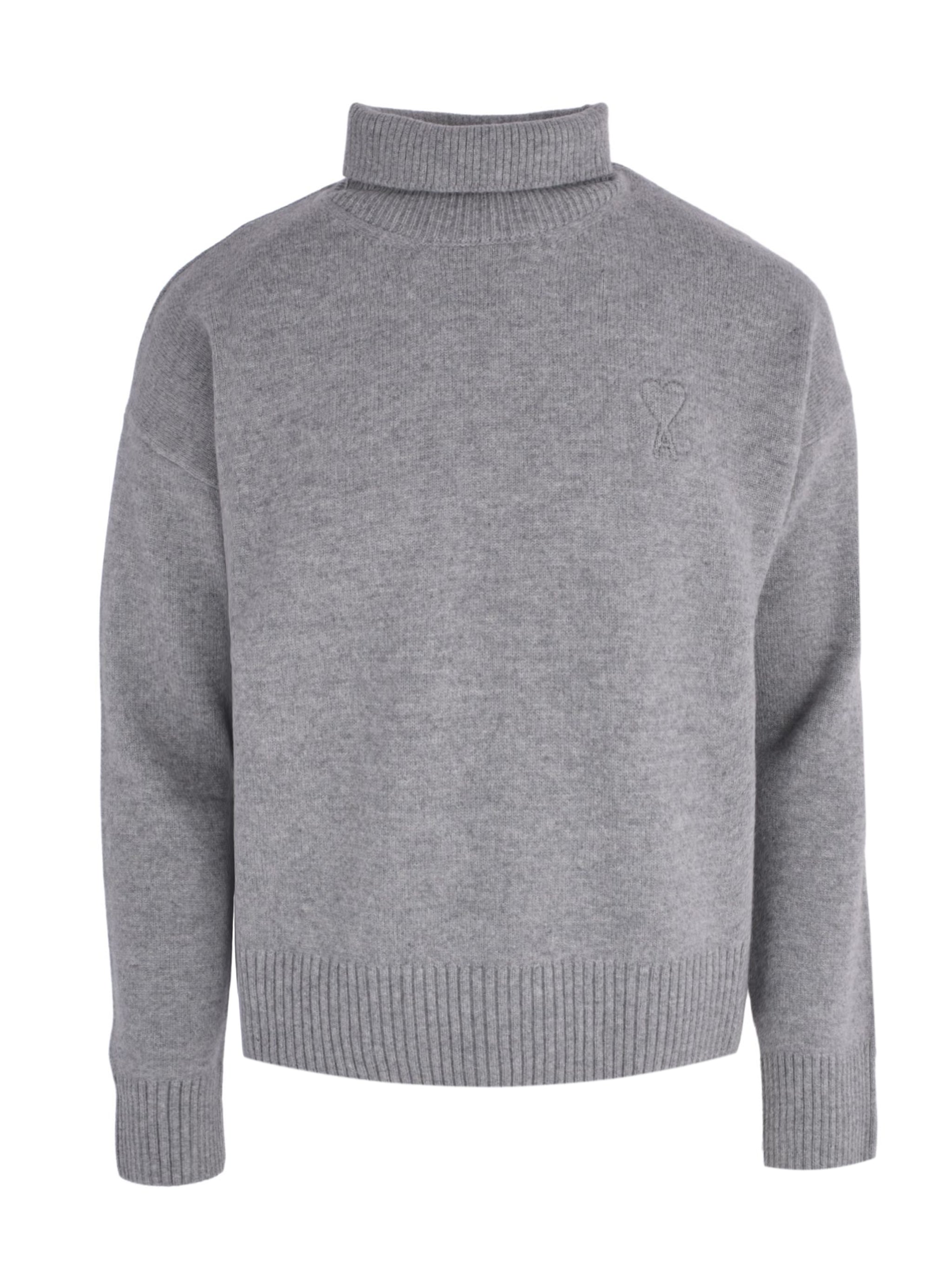 AMI DE COEUR FUNNEL NECK SWEATER