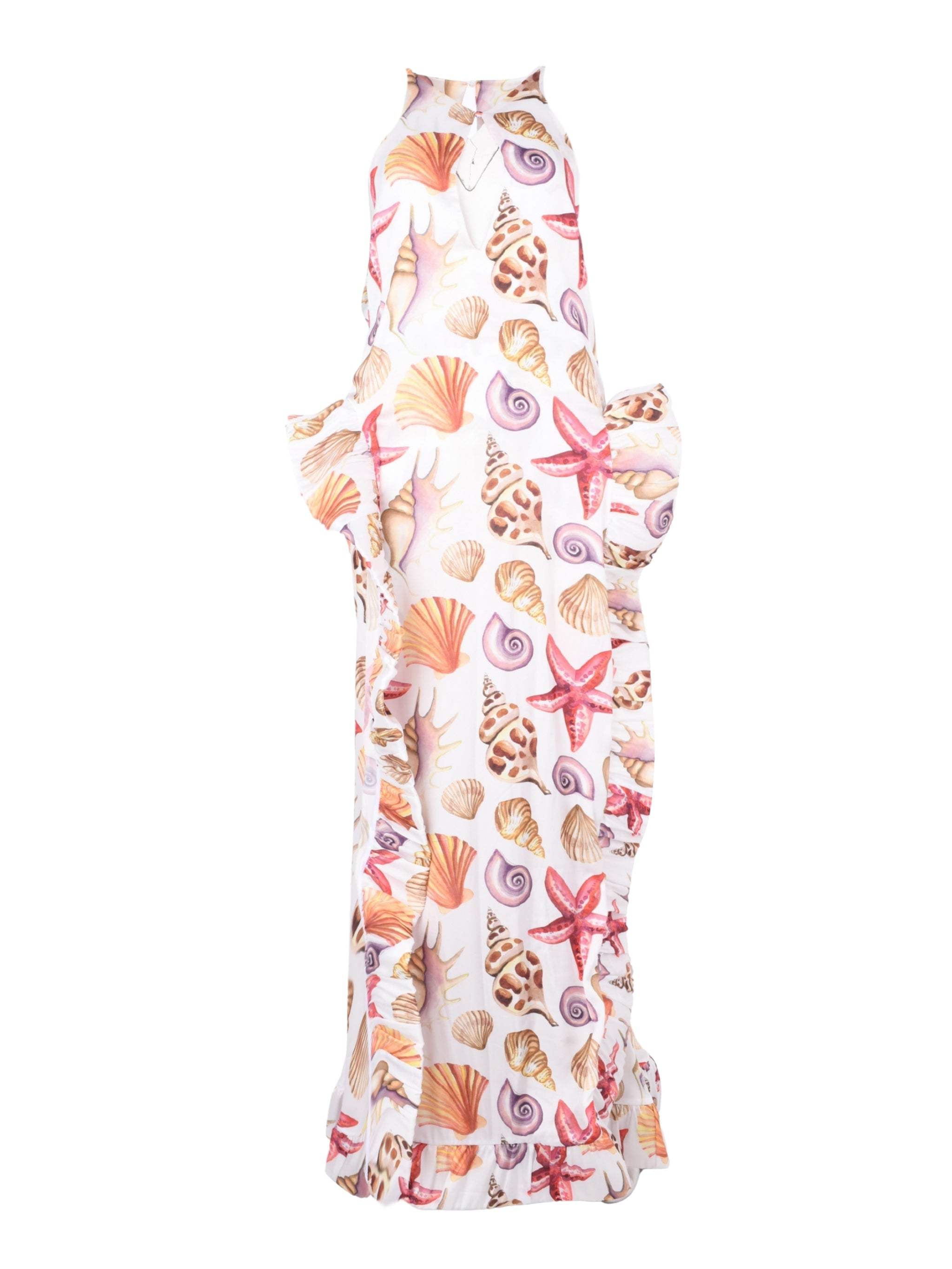 Dress & Pants Set – White