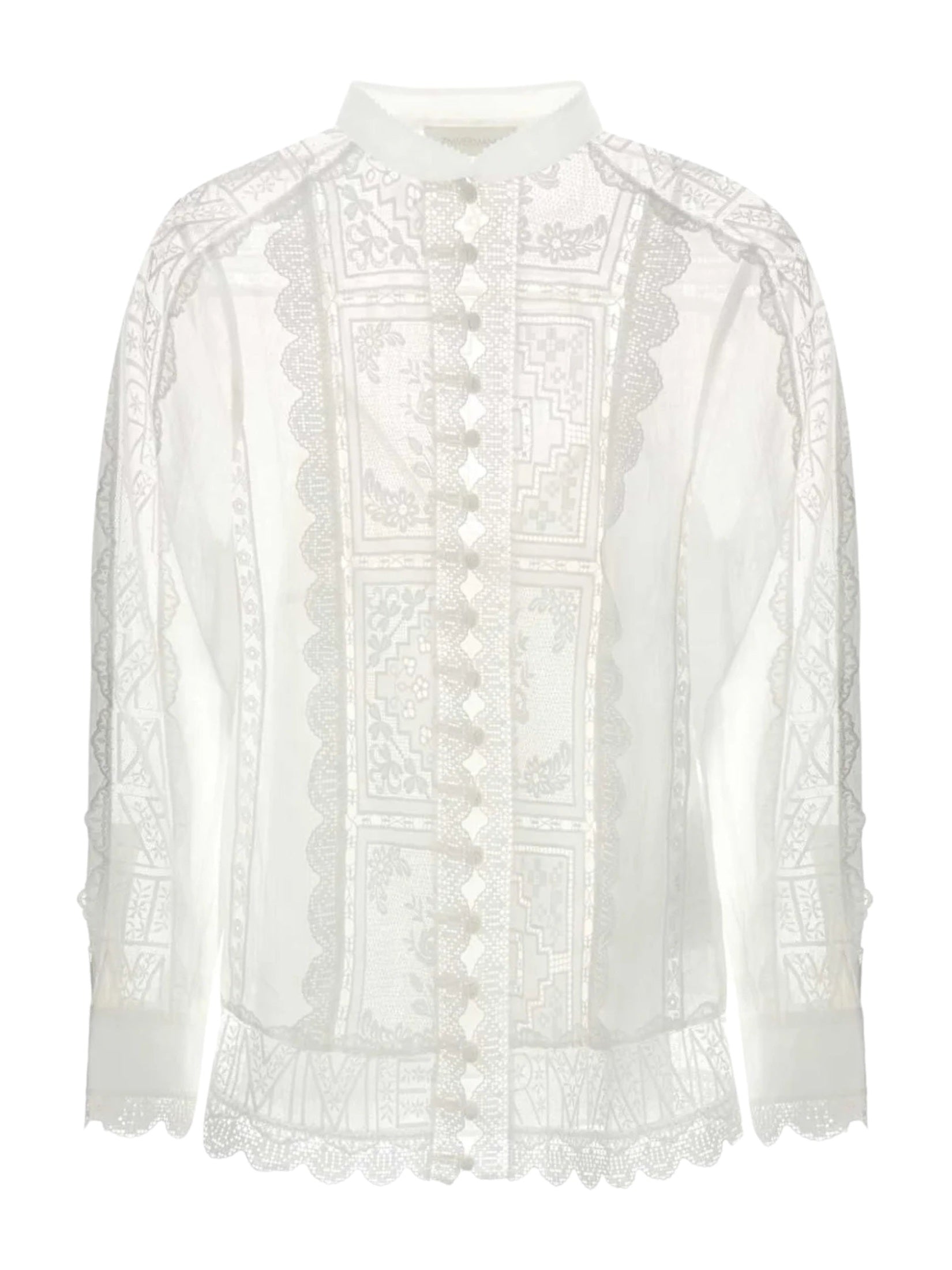Aster embroidered blouse
