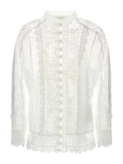 Aster embroidered blouse