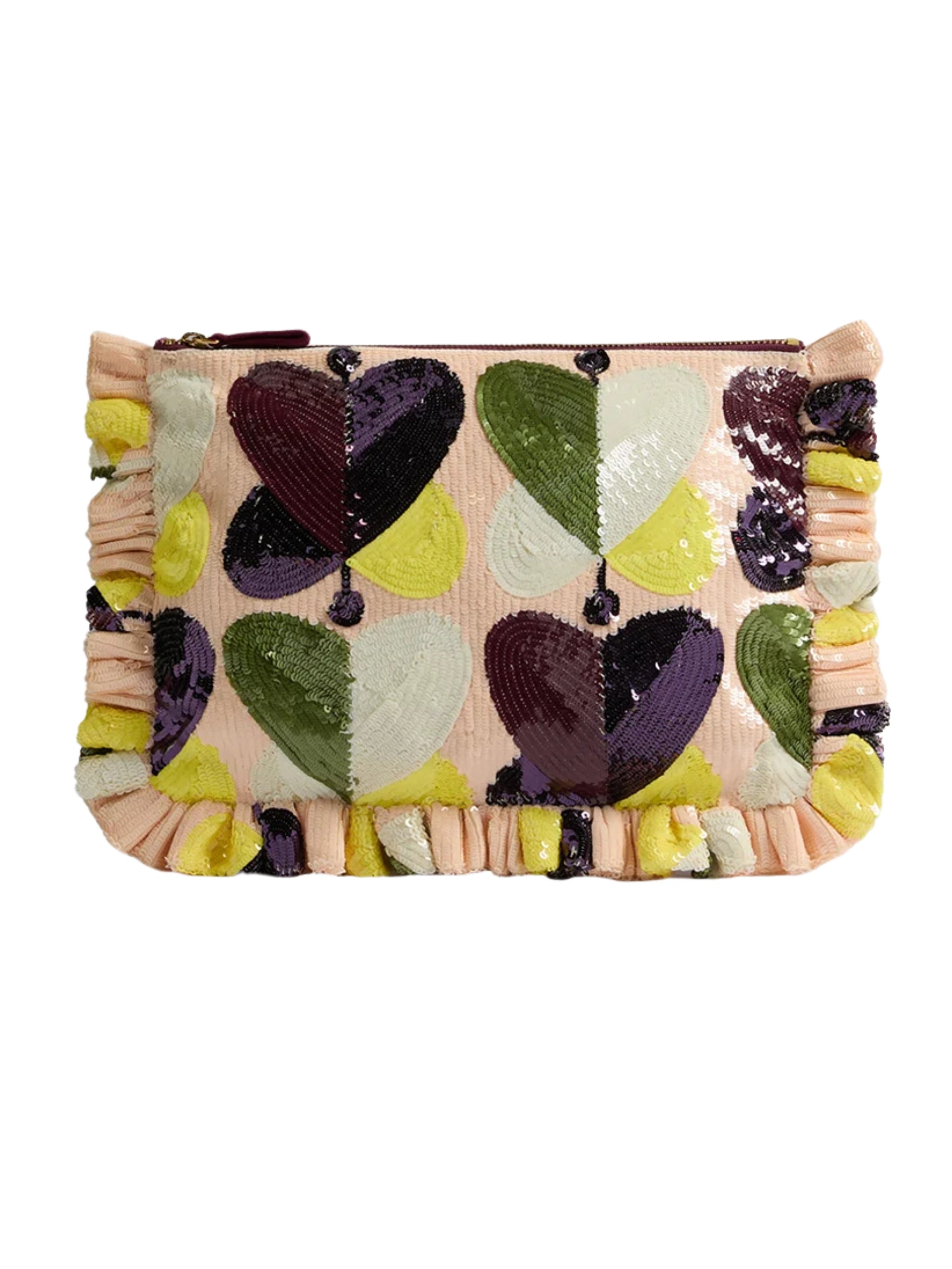 Embroidered Hand Pochette