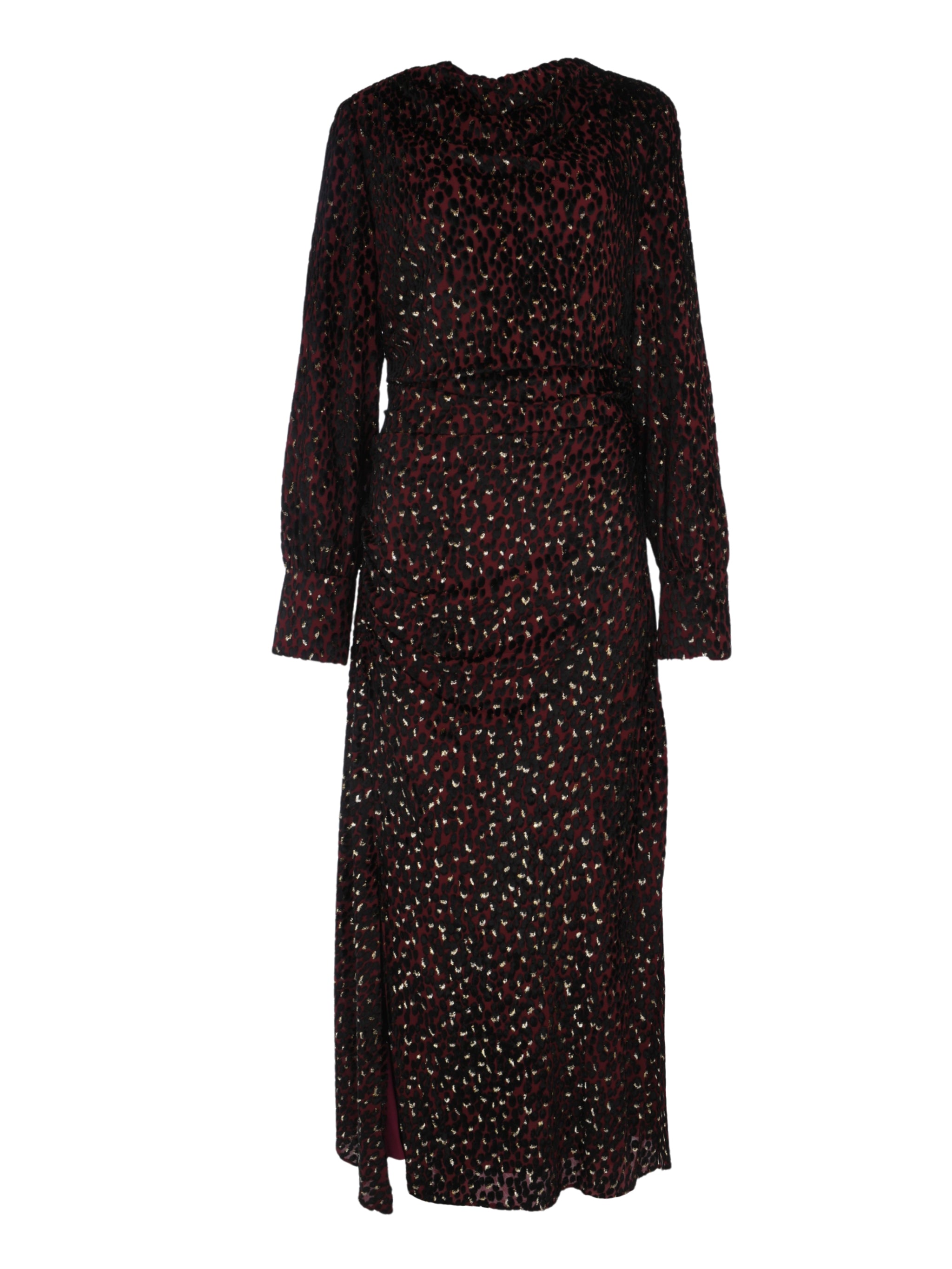 Ashby L/S Draped Midi Dress