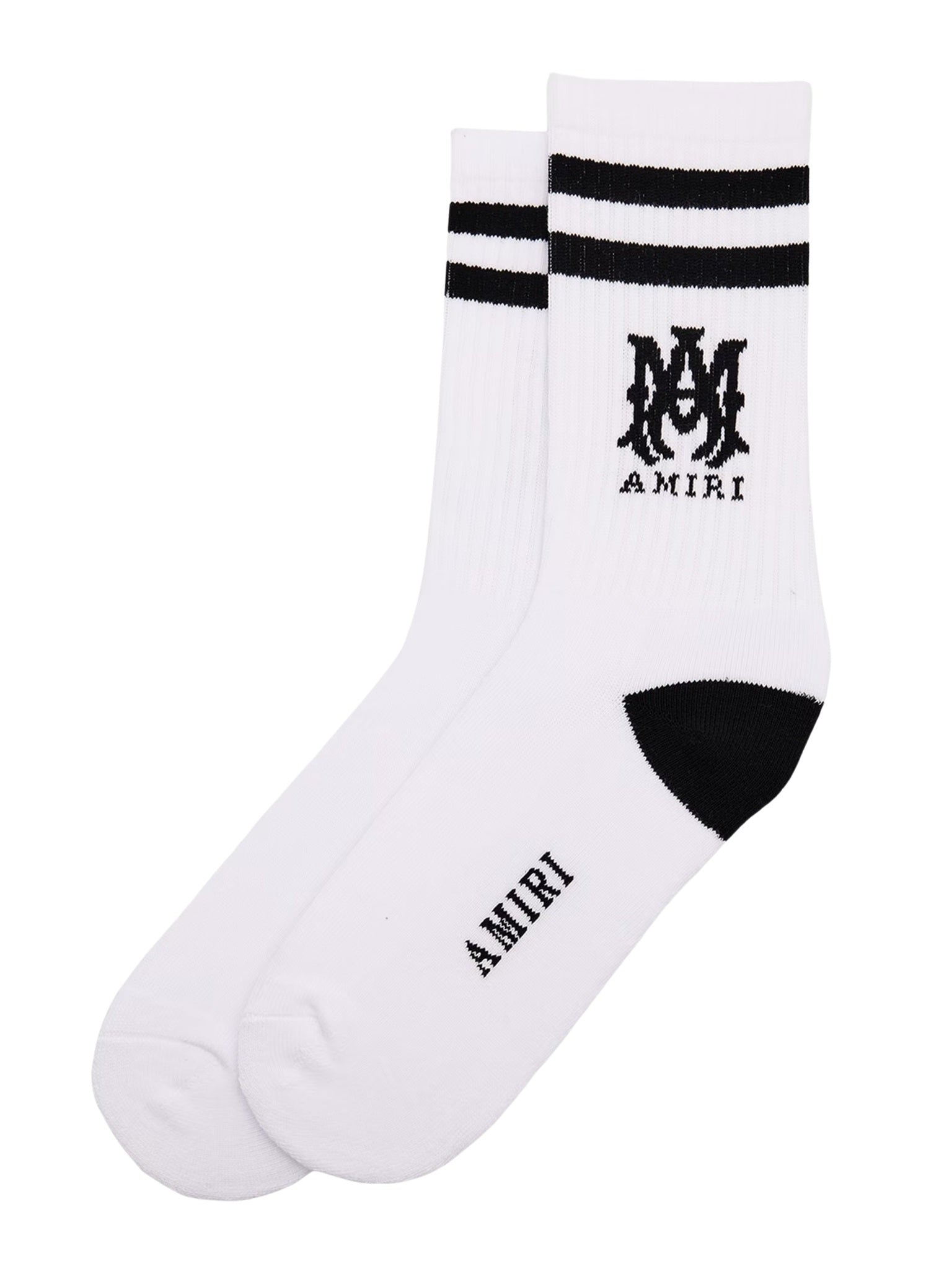 Ribbed ma athletic socks