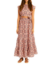 MUNA RUCHED CROP TOP