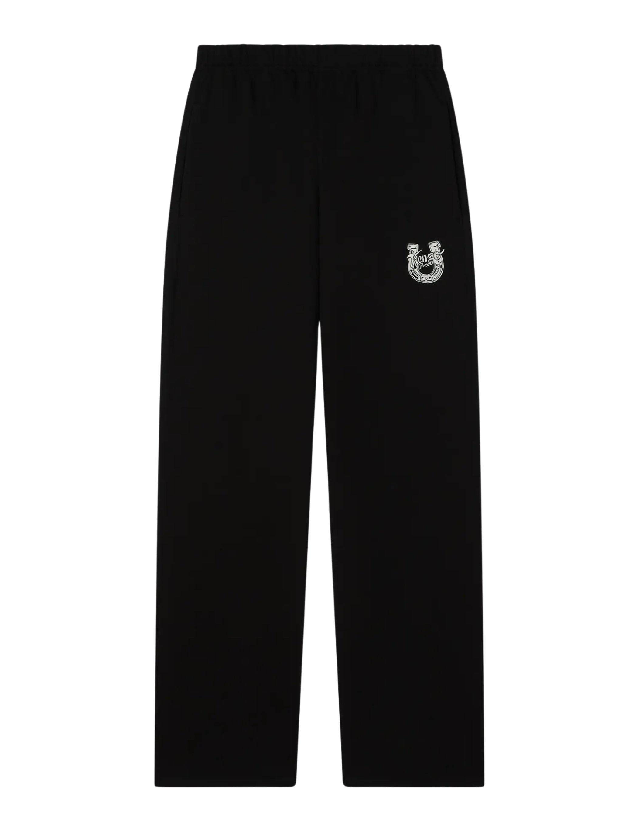 Lunar new year' embroidered straight jog pants in cotton