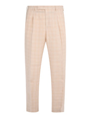 Pantalone diciannove 1 pleat diagonal pockets wide leg finished b.