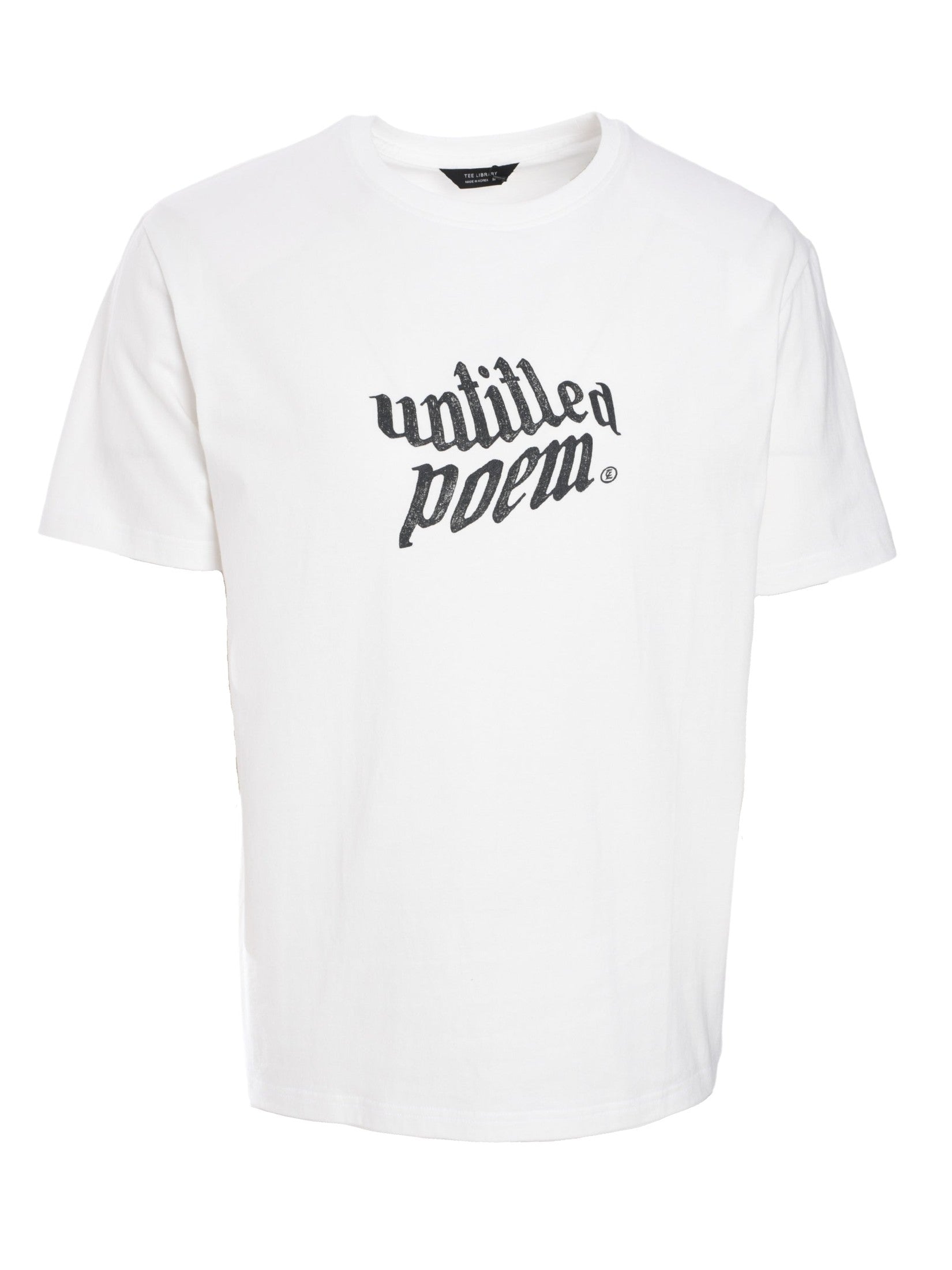 Untitled poem basic tee