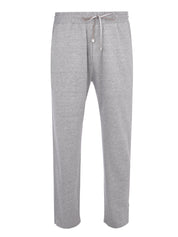 Linen silk cotton jogger pants