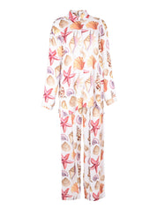 Top & Pants Set – White