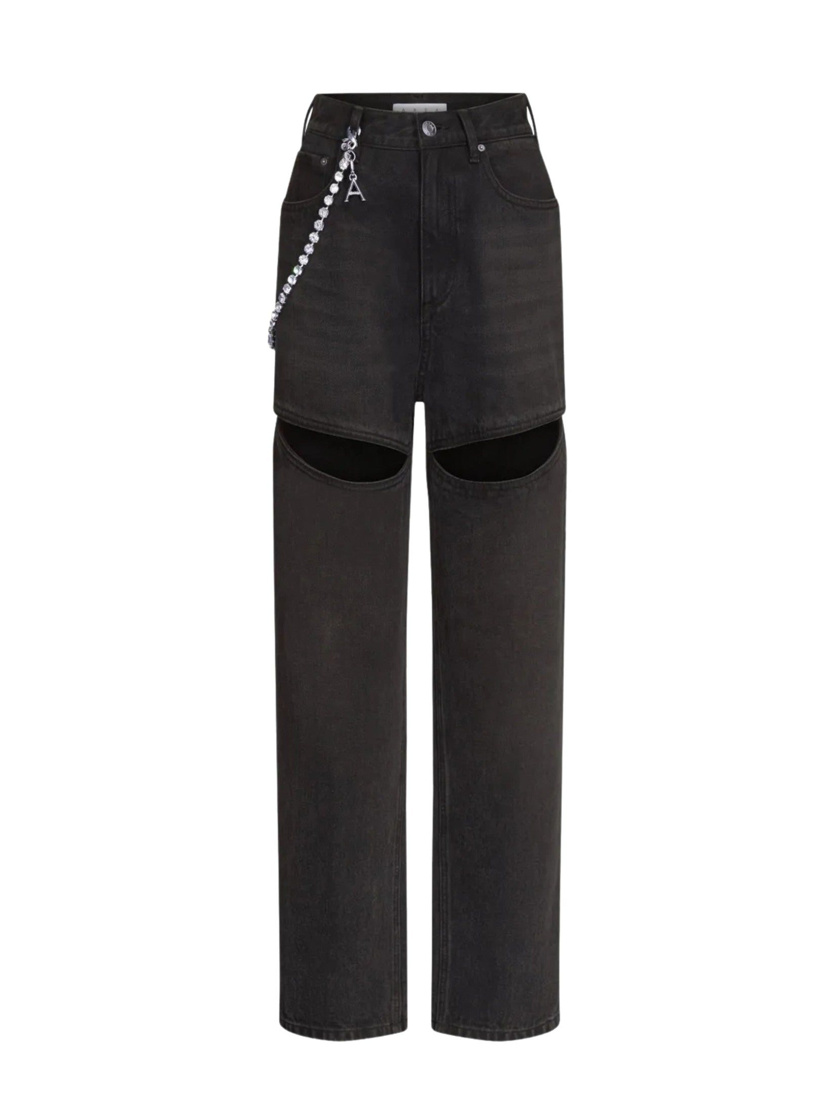 Slit jean