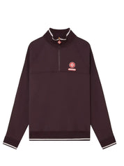 1- 4 ZIP LAUREL SWEATSHIRT