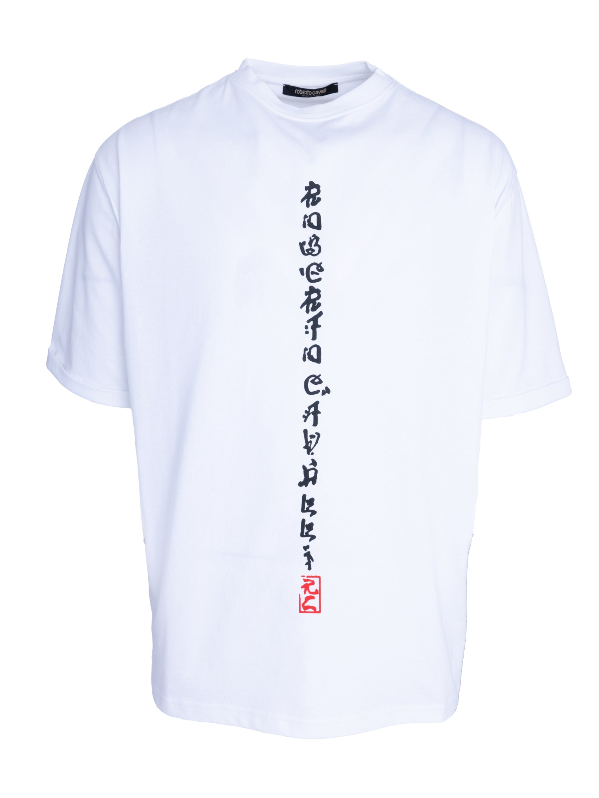 T-SHIRT WITH DRAGONS AND LOGO