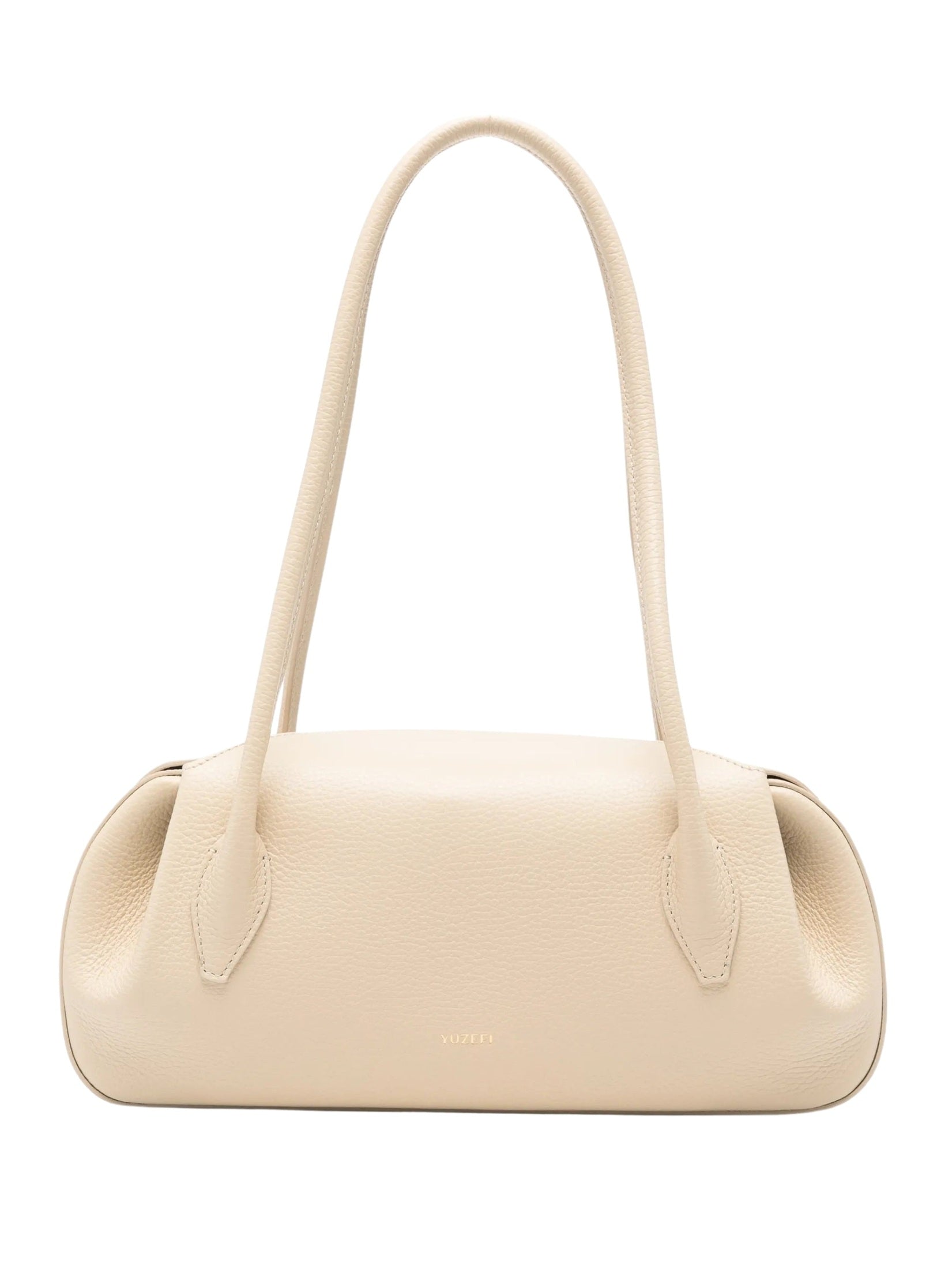 Oyster shoulder bag pebble grain leather