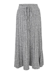 The pleated midi skirt in ink