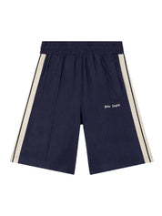 Classic logo linen track shorts