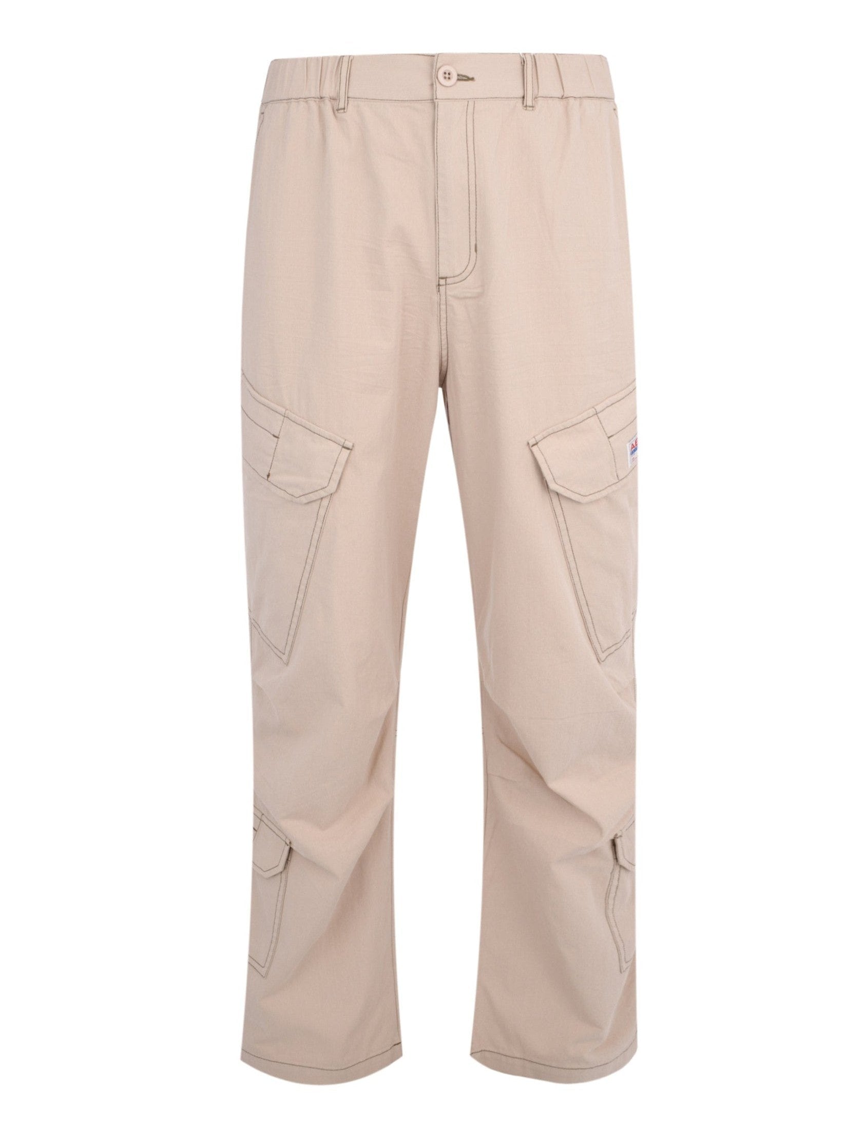 Washed multi cargo pants
