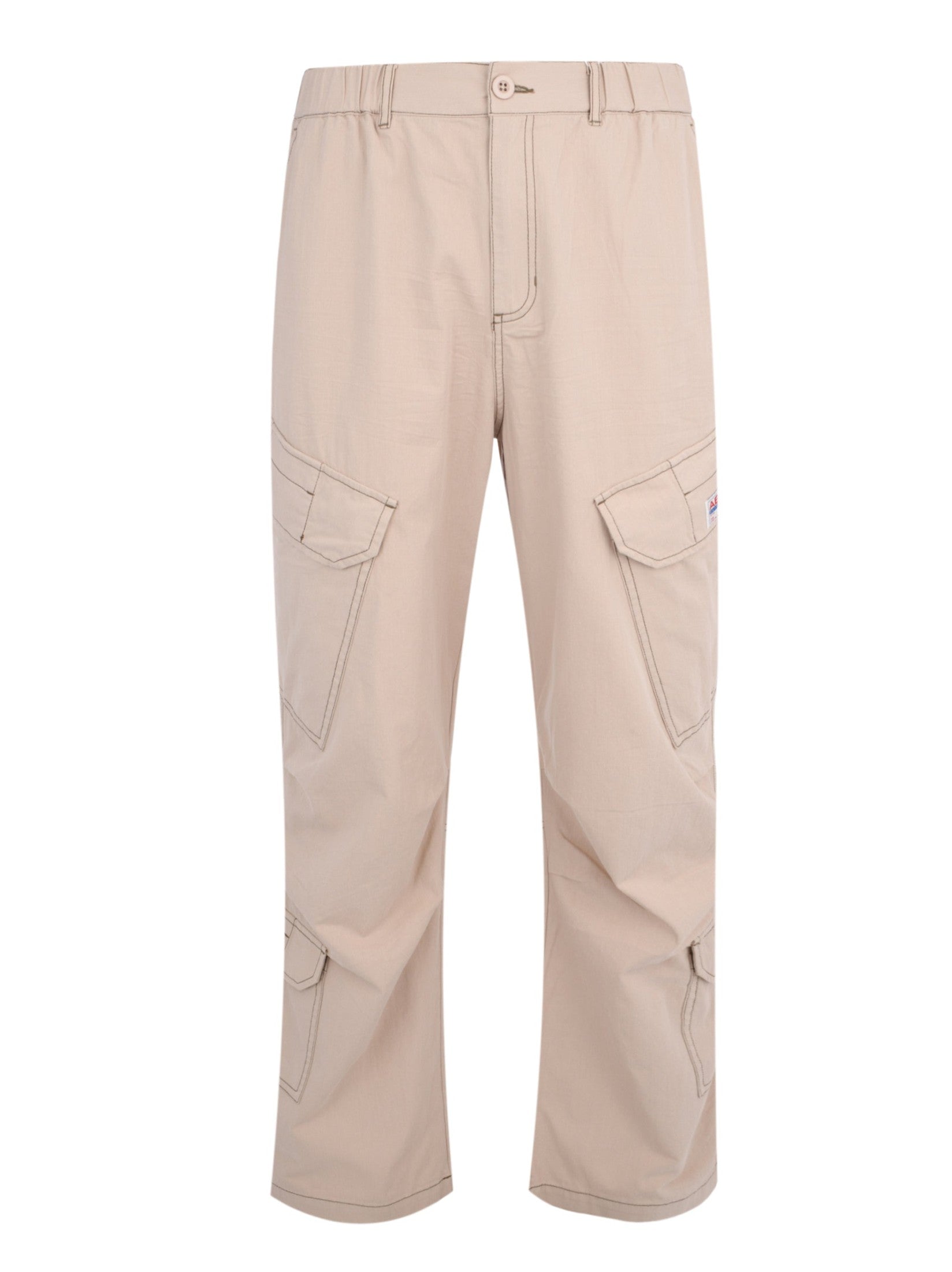 Washed multi cargo pants