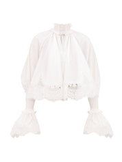 Alchemy shirred blouse