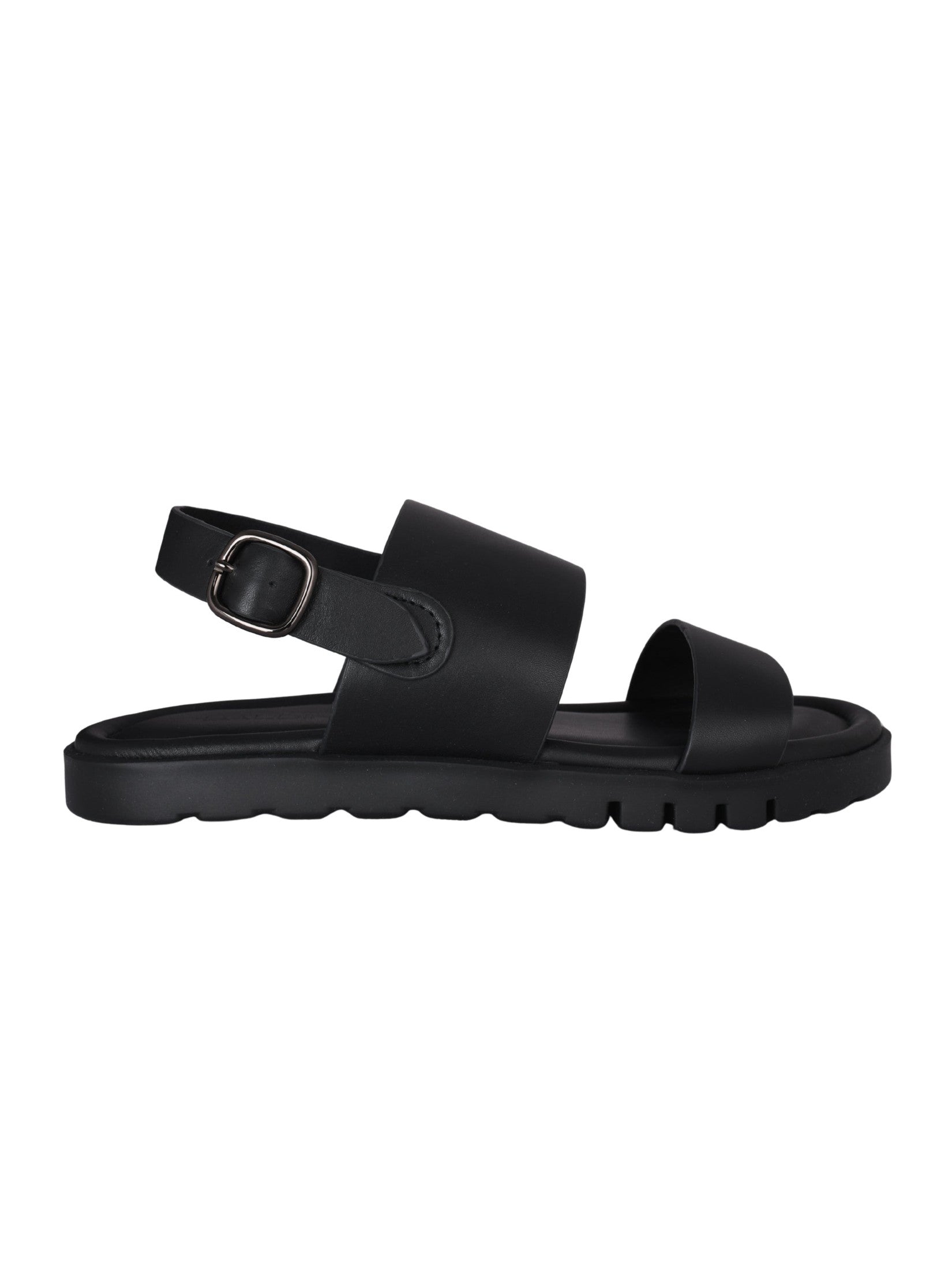 Sandal calfskin black