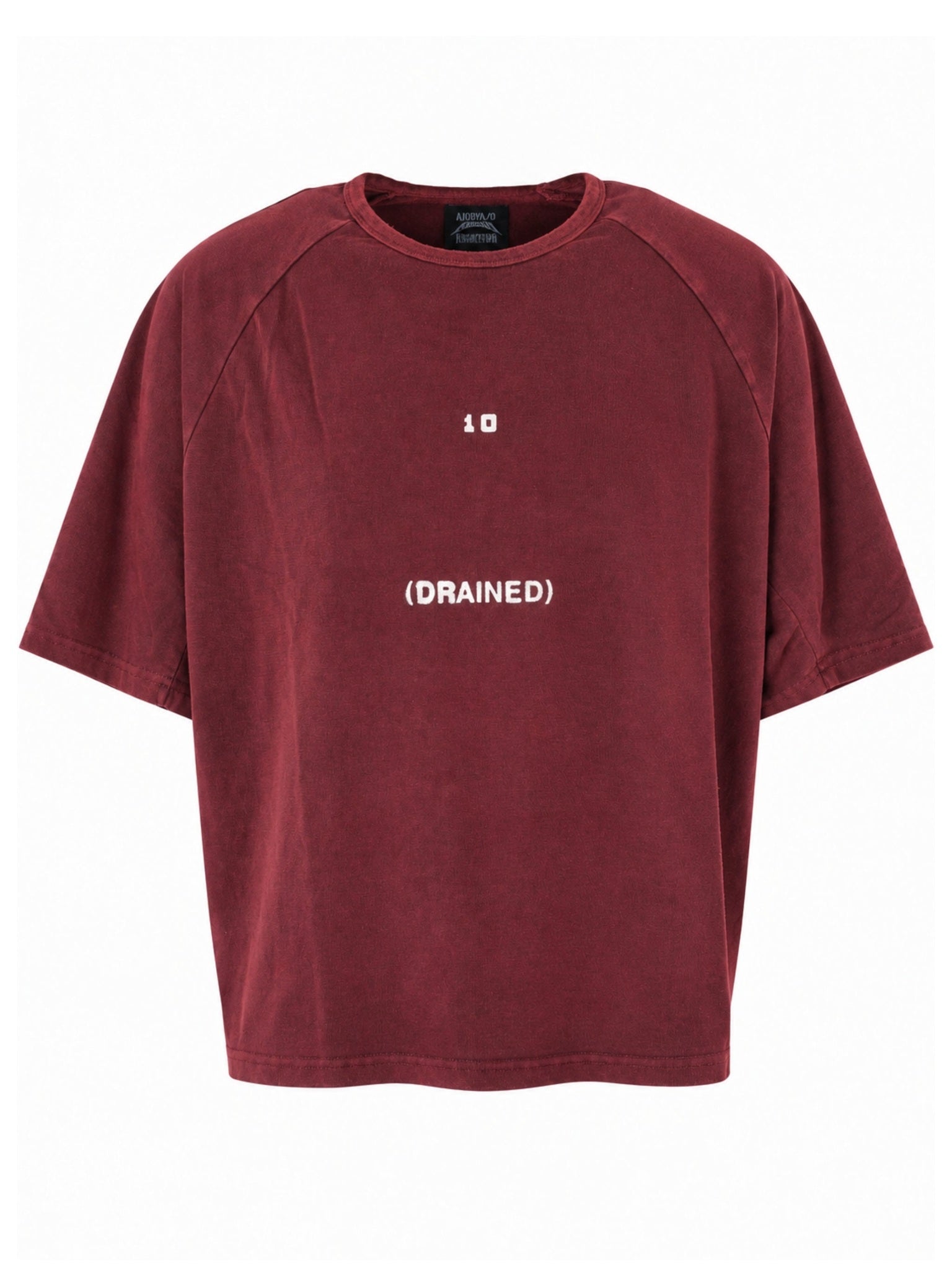 The me decade sculpted raglan t-shirt