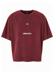 The me decade sculpted raglan t-shirt