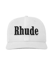 RHUDE LOGO MESH HAT