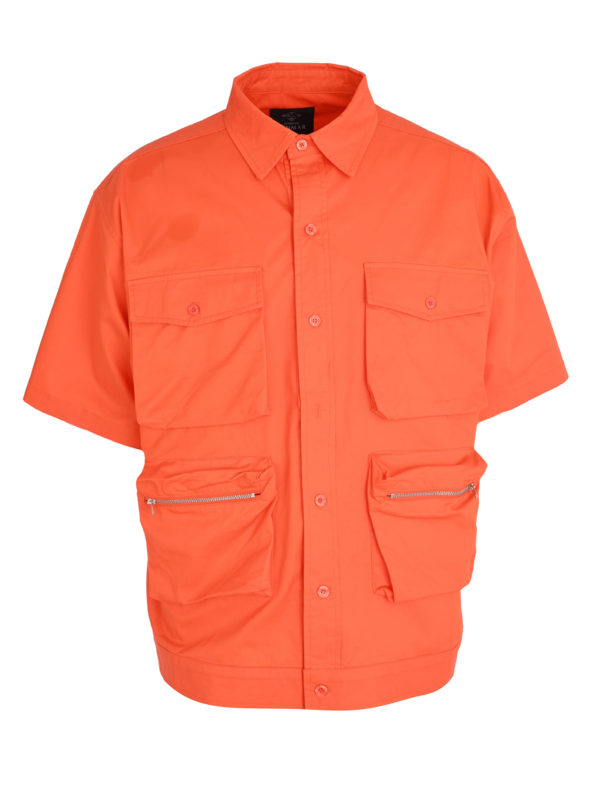 CENMAR ORANGE CARGO SHIRT