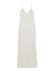 Maven floral raffia gown