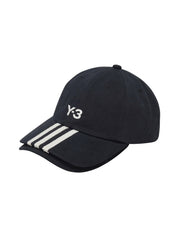 Y-3 3S CAP BLACK