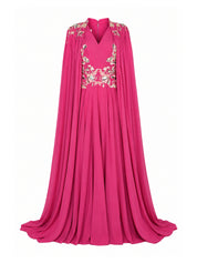 Flowy embroidered dress