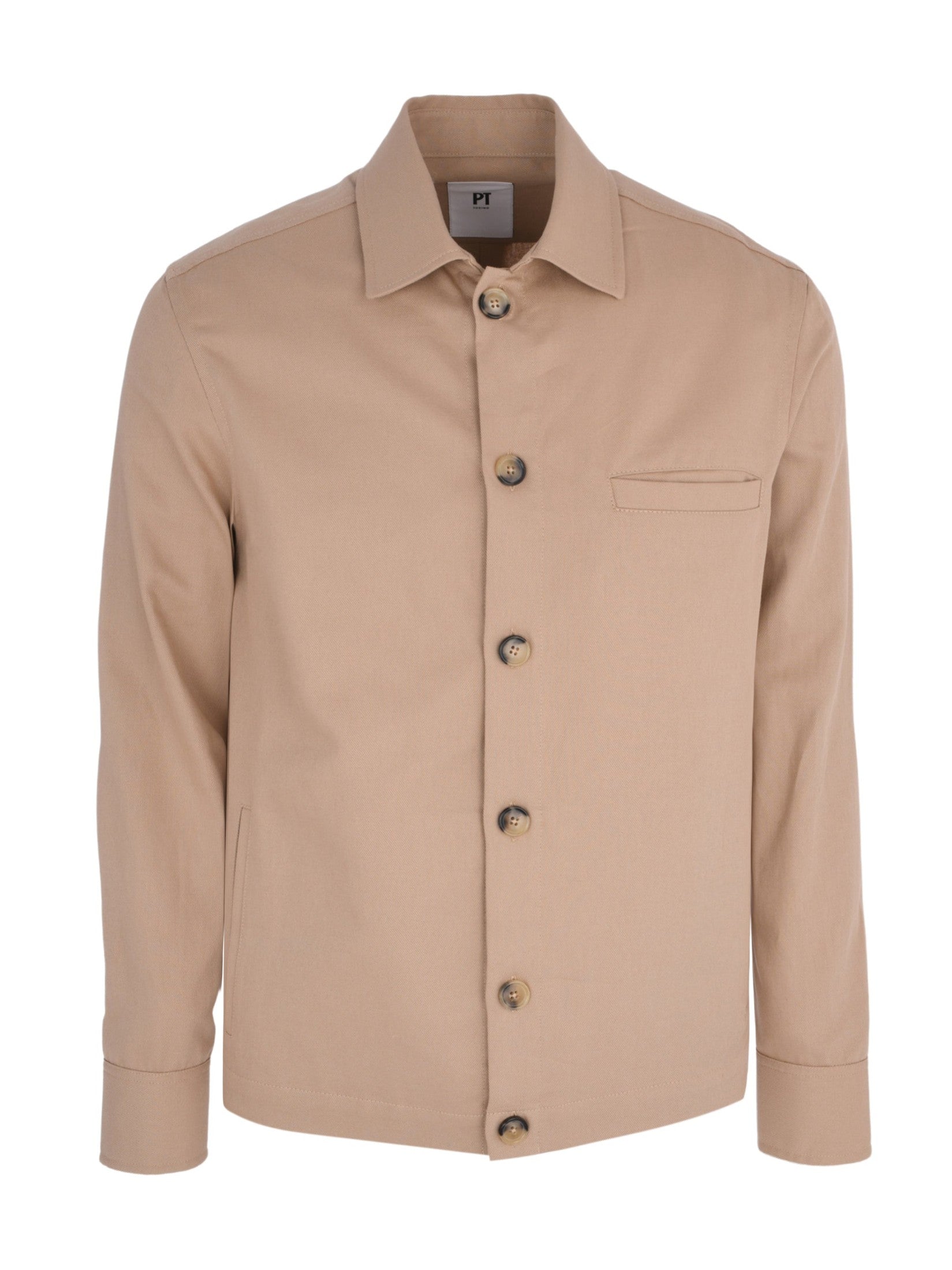 Jacket undecostructed shirt jacket shirt collar & wrist unlined regular fit
