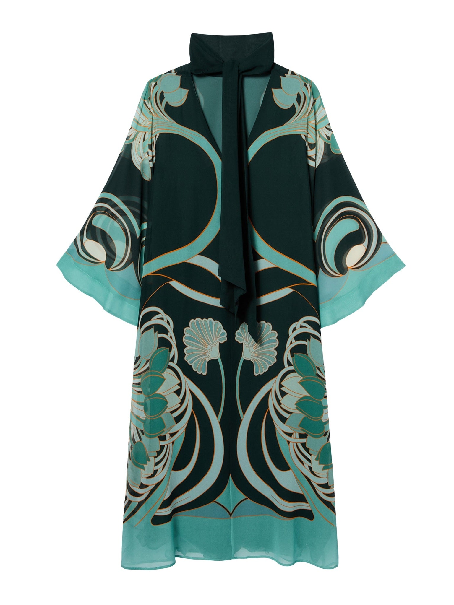 Midi magnifico dress (placee) blooming tulip placee