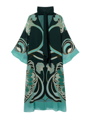 Midi magnifico dress (placee) blooming tulip placee