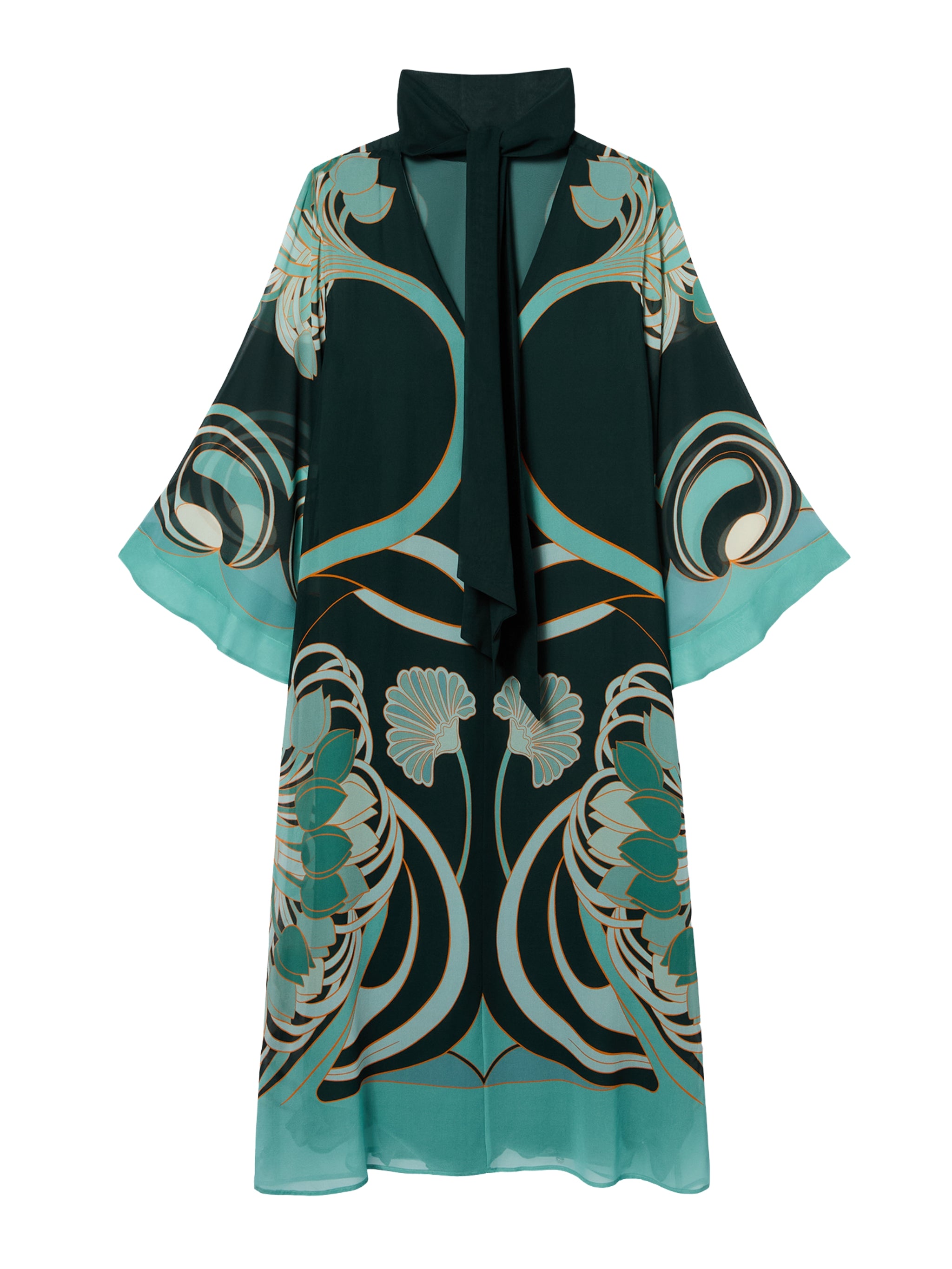 Midi magnifico dress (placee) blooming tulip placee