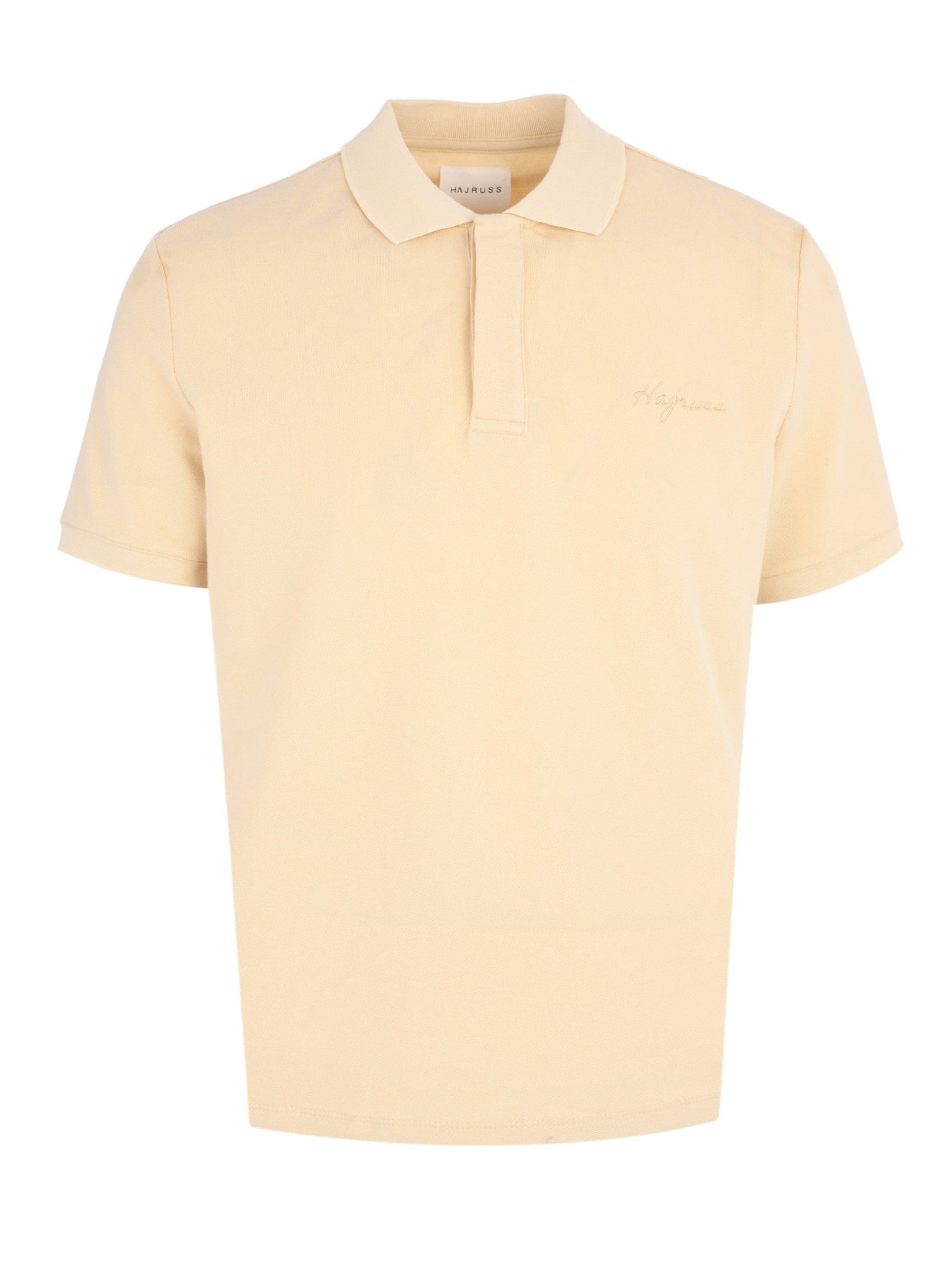 Beige polo shirt