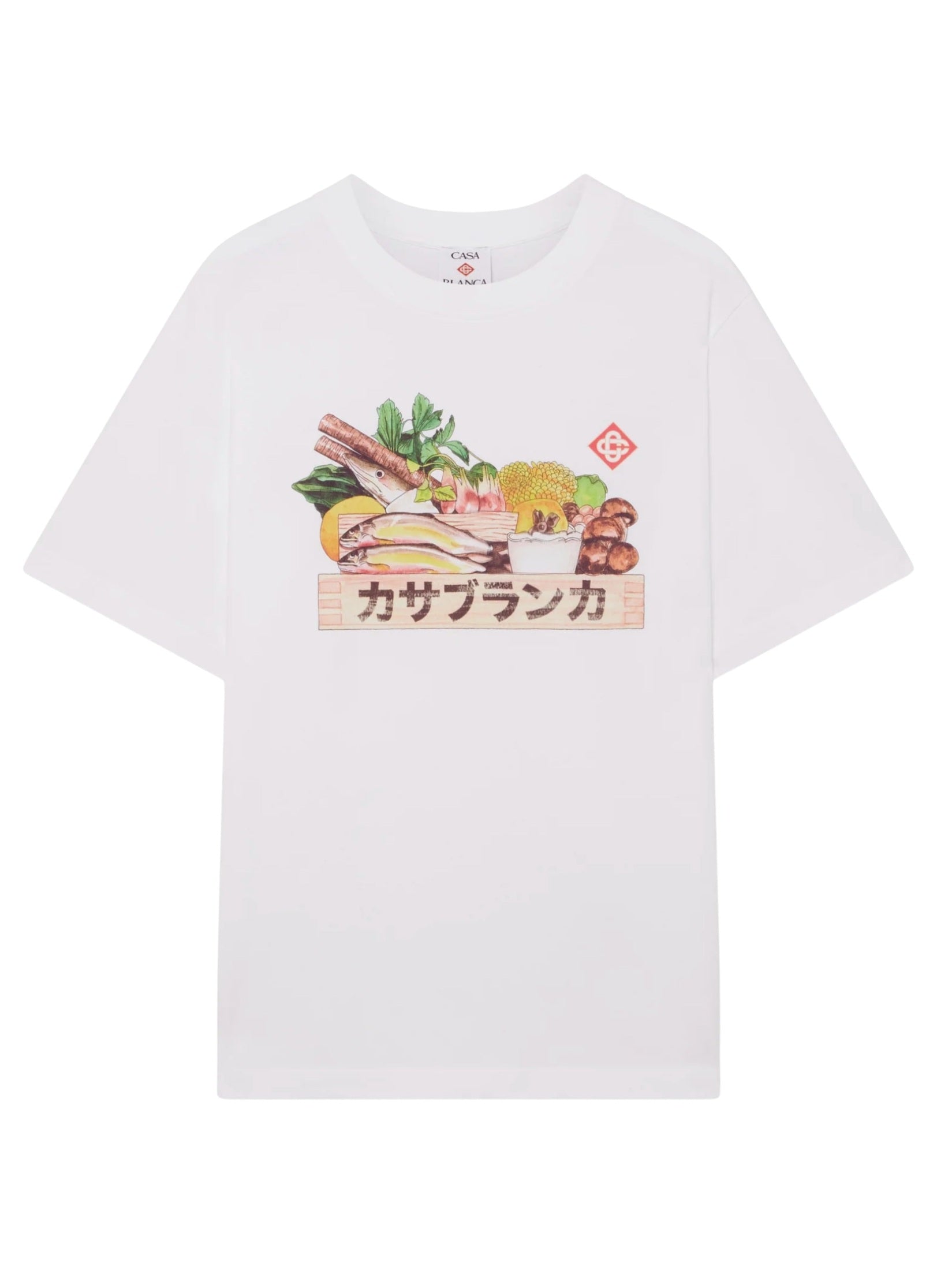 Casablanca ingredients printed t-shirt