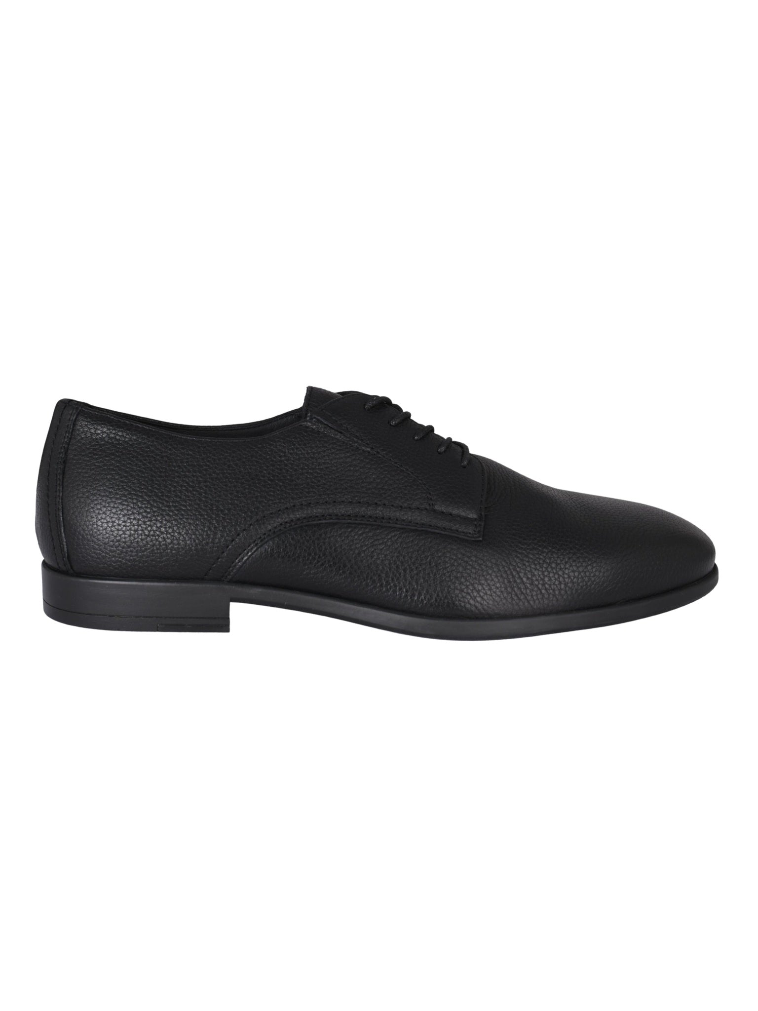 Lace up tumb.leat. black