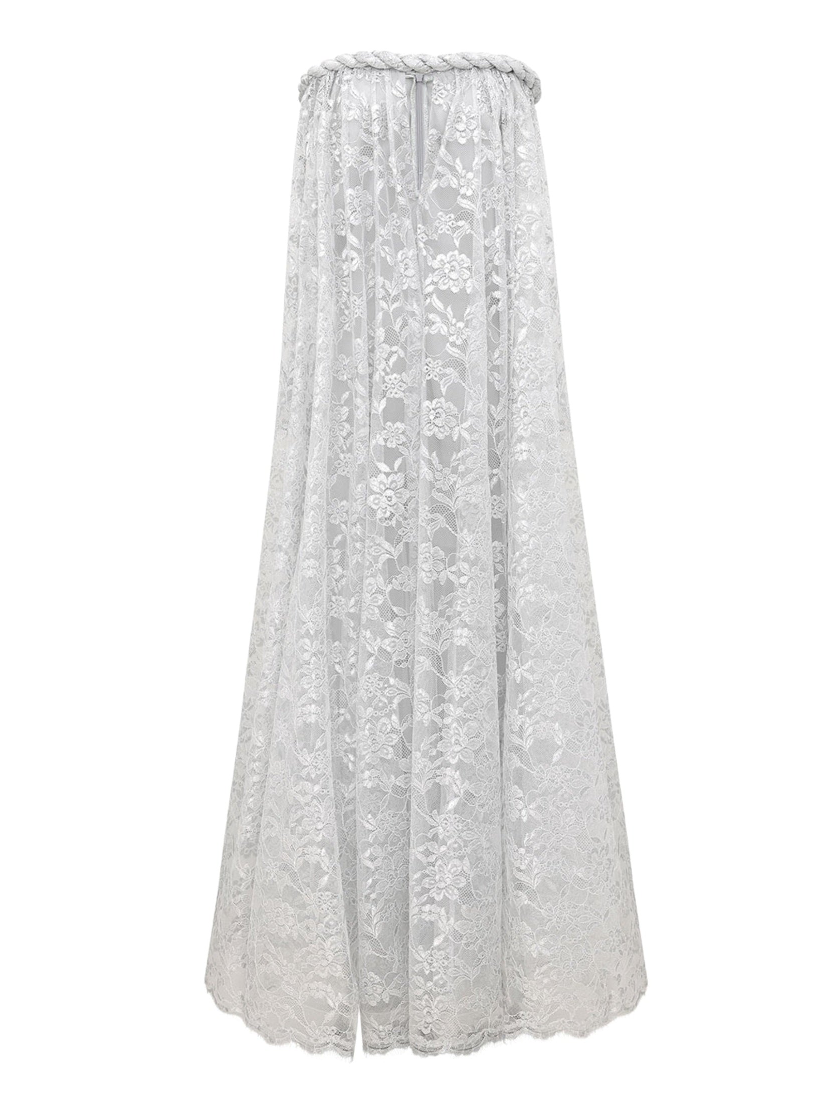 Carousel metallic twist gown