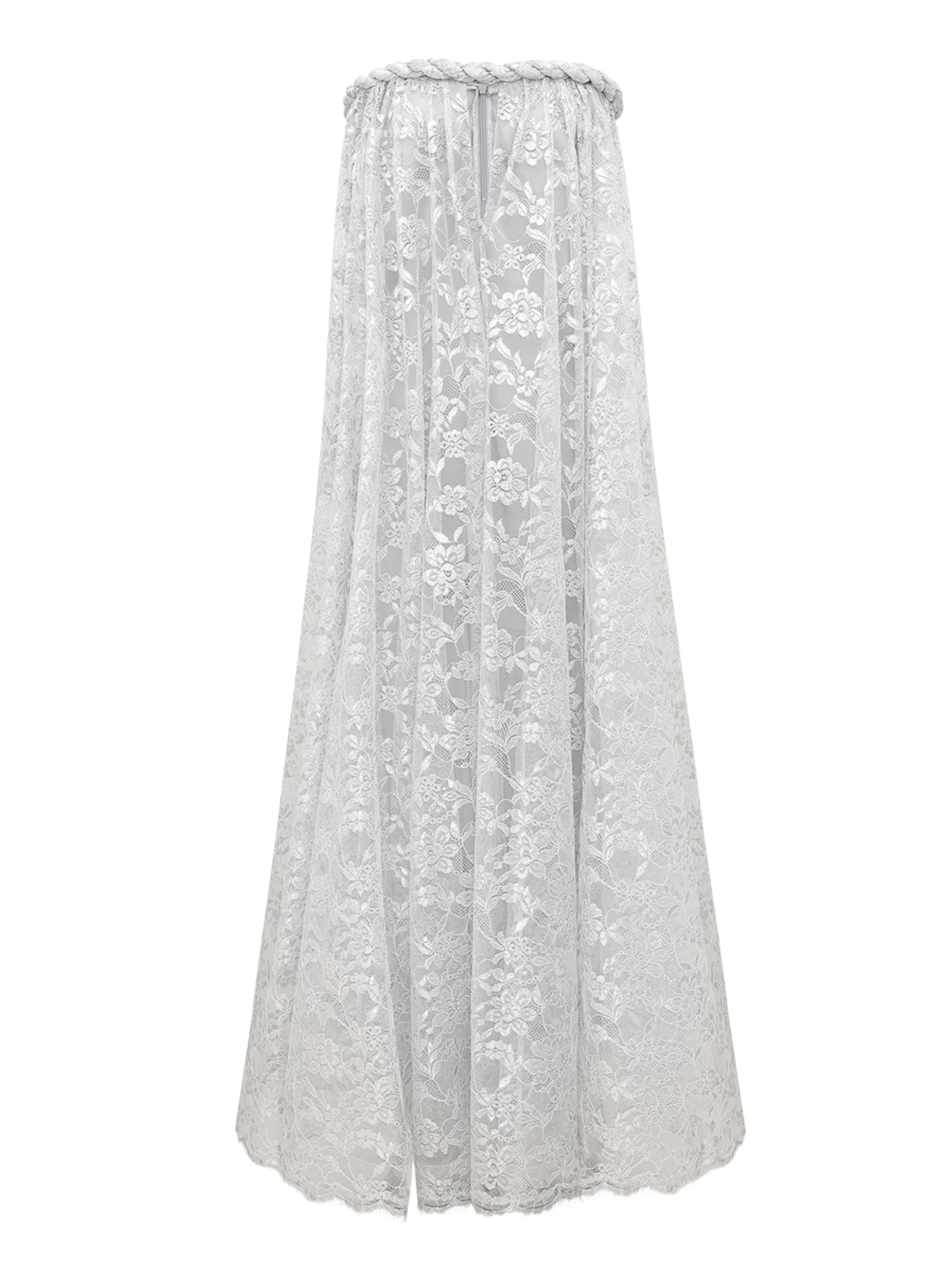 Carousel metallic twist gown