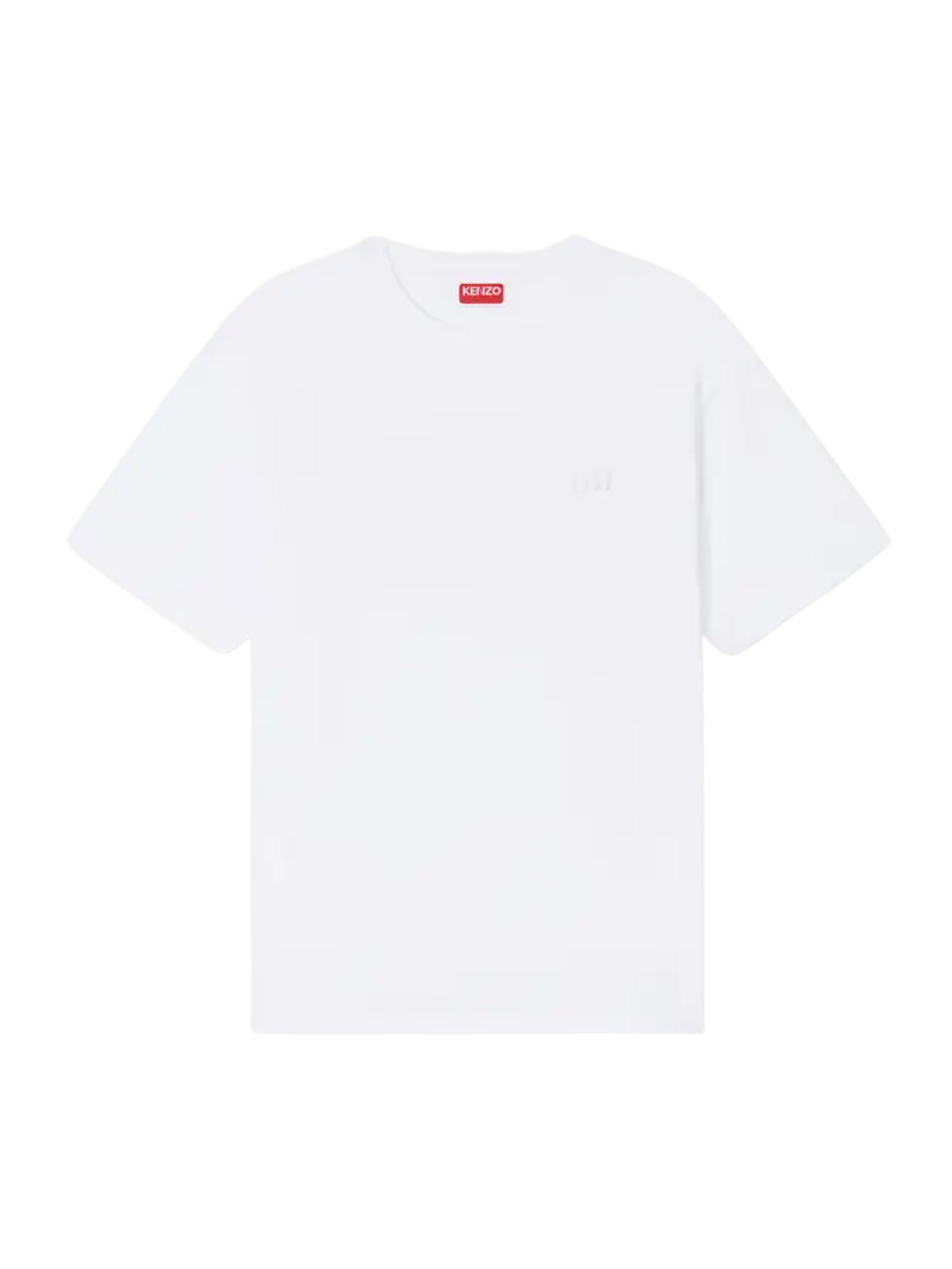 'boke flower 2.0' embroidered oversized t-shirt in cotton