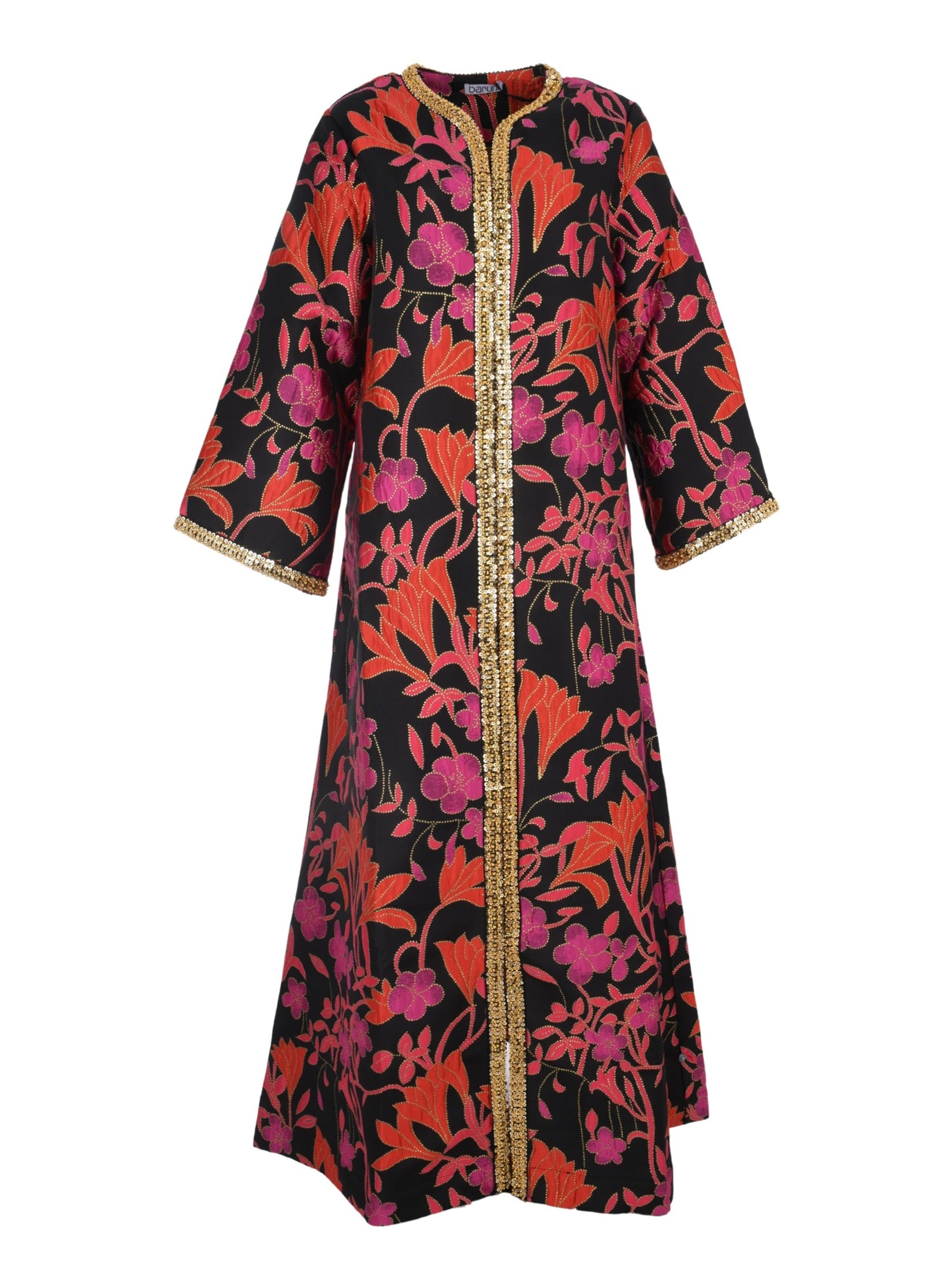 Aziza abaya red