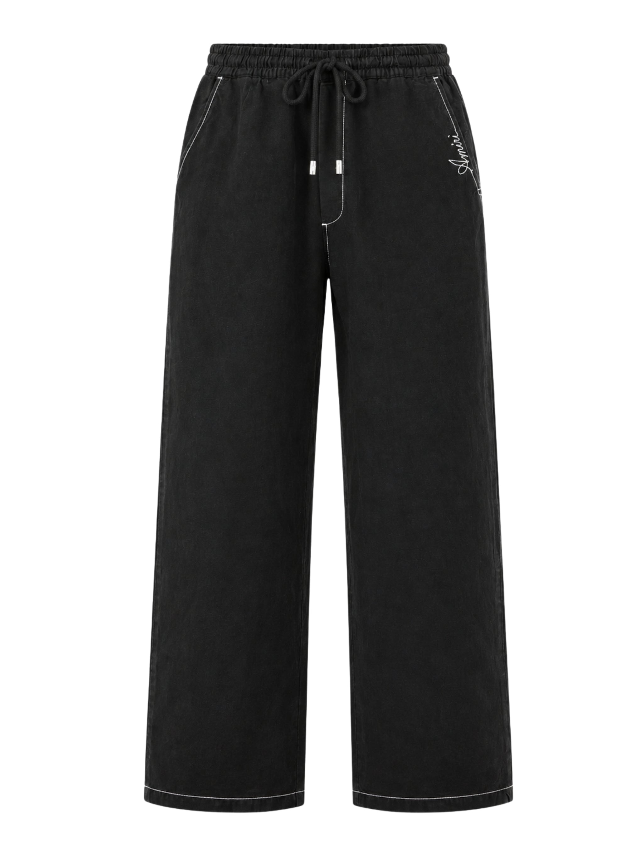Script linen gd casual pant