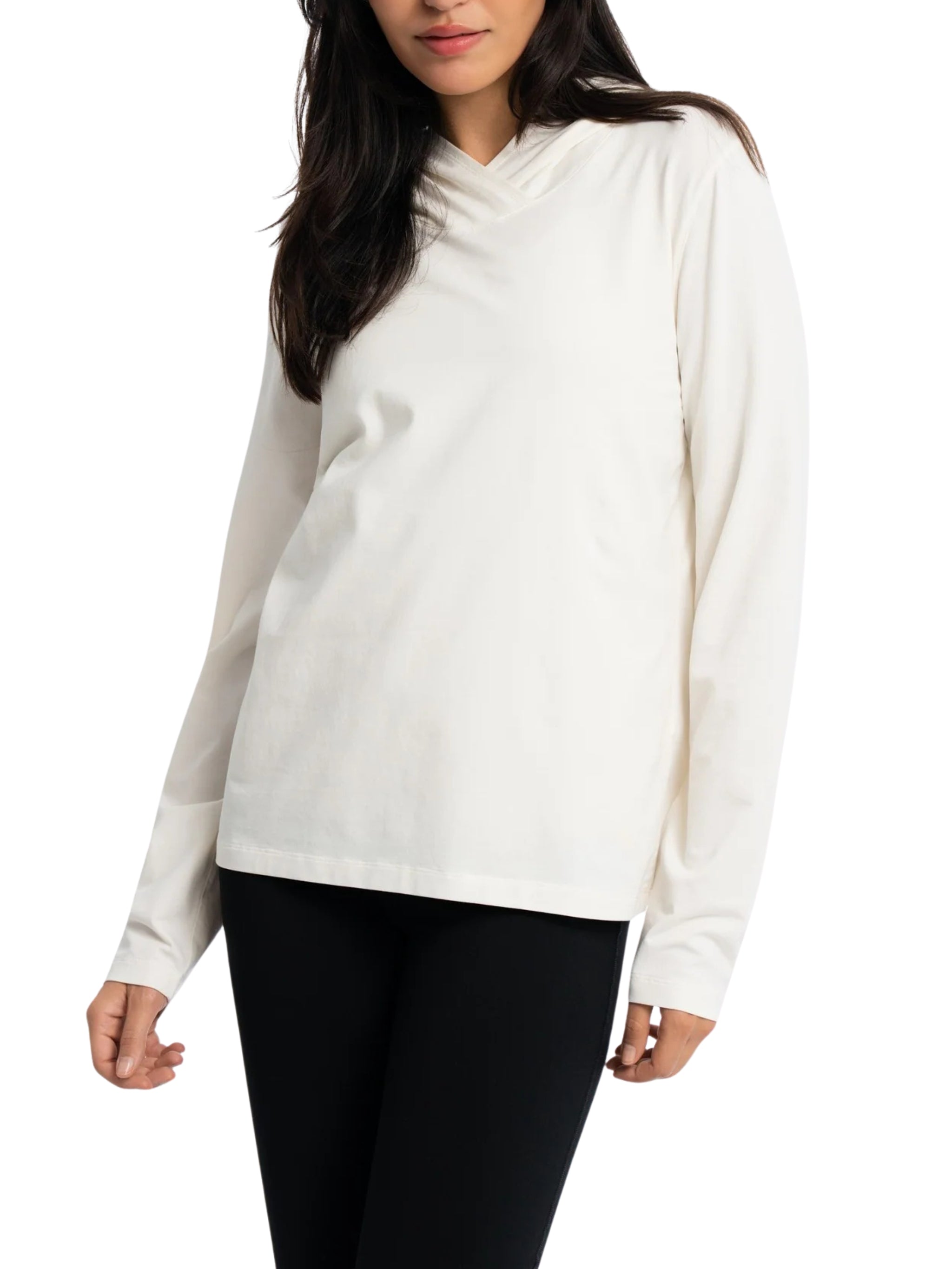 Hooded top