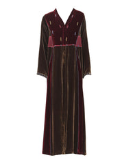 Velvet abaya