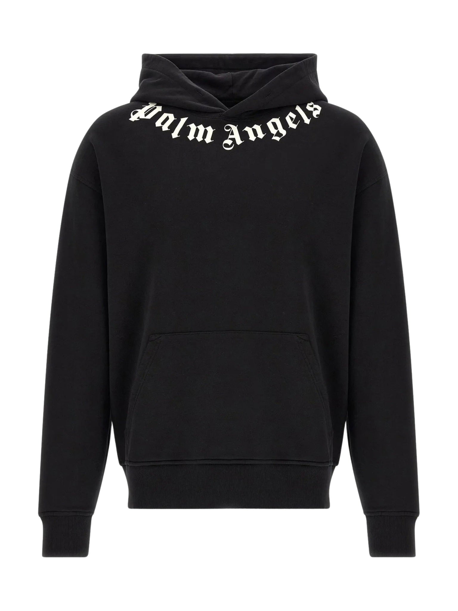 Neck logo regular hoodie
