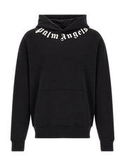 Neck logo regular hoodie