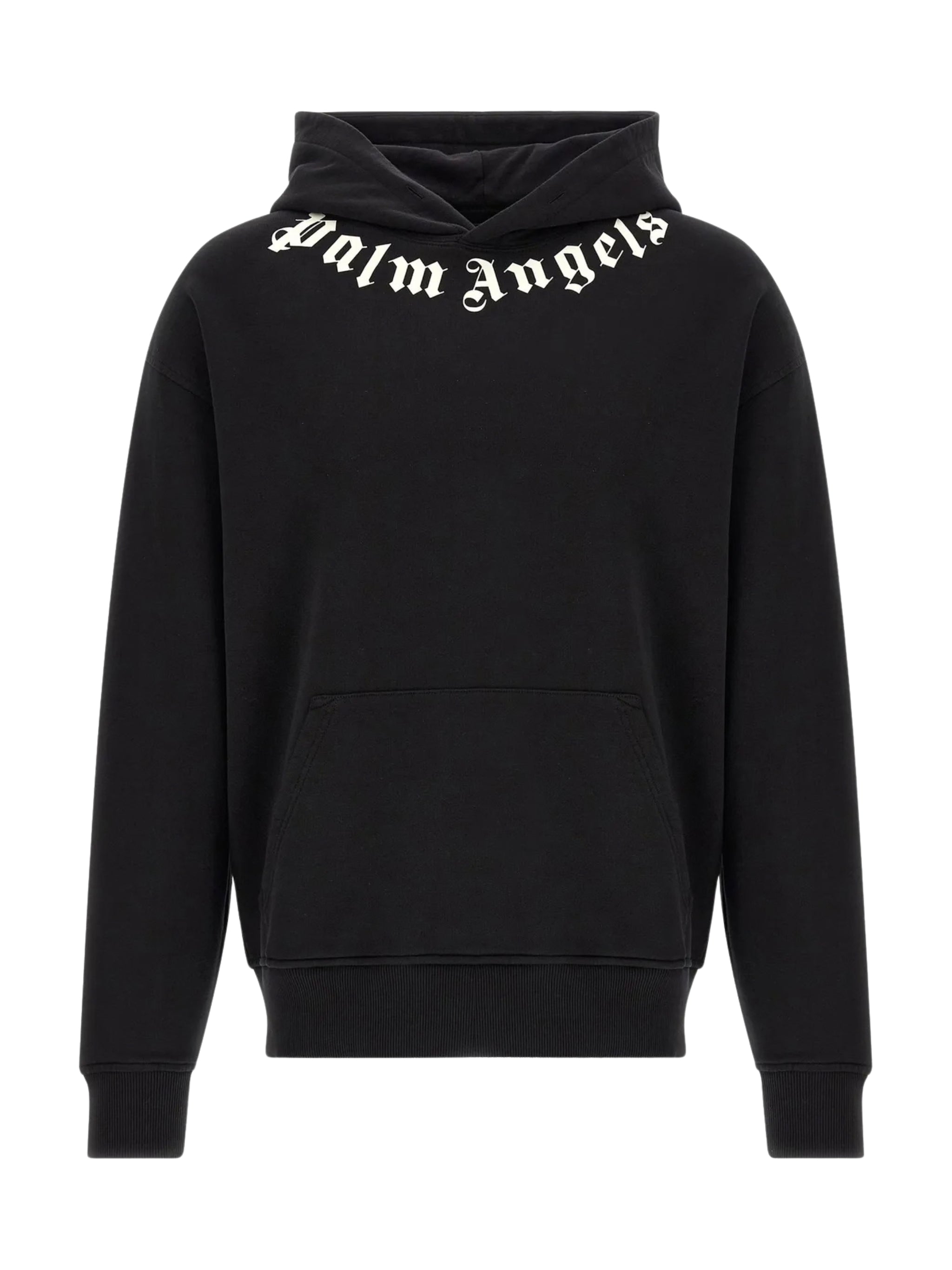 Neck logo regular hoodie