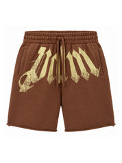 Big waist logo sweatshorts